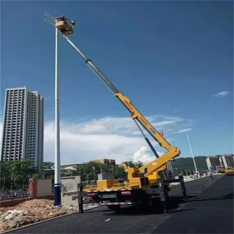 芜湖三山维修路灯的曲臂升降车出租